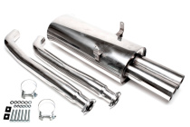 BMW 3er Sedan, 3er Coupe, 3er Cabriolet, 3er Touring 3er Serie Sedan, Typ E36, / 3er Serie Coupe, Typ E36, / 3er Serie Cabriolet, Typ E36, 1990-1999 Rostfritt Sportavgassystem Catback TA Technix